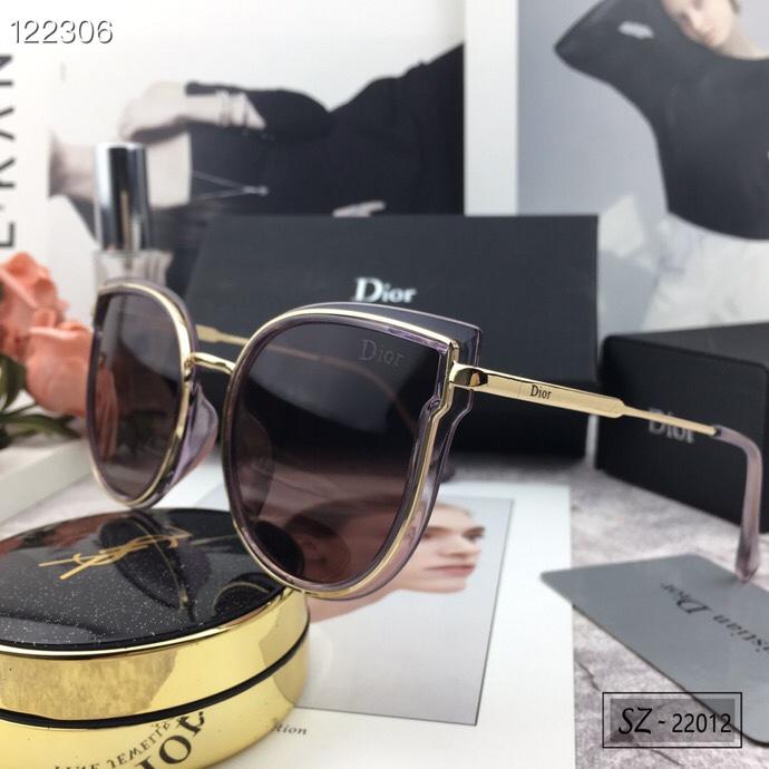 DIOR-迪奧 2019新款 太陽鏡 減輕強光負擔 遮擋有害光線防輻射 出行旅遊必備品 22012  lly1083